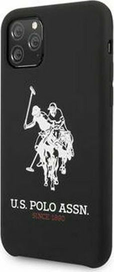 U.S. Polo Assn. Big Horse Back Cover Σιλικόνης Μαύρο (iPhone 11 Pro)