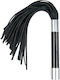Easytoys Flogger With Metal Grip Peitsche in Schwarz Farbe