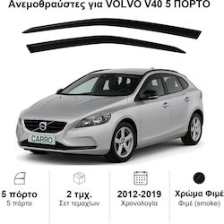 Heko Satz Auto Windschutzscheiben Vorderseite Dunkle Fime für Volvo V40 2 Stück 31237