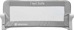 Kikka Boo Προστατευτικό Κάγκελο Κρεβατιών "I Am Safe" 150cm Γκρι