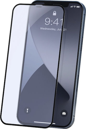 Baseus Anti-Blue Full Face Tempered Glass 2pcs (iPhone 12 Pro Max) SGAPIPH67N-TE01
