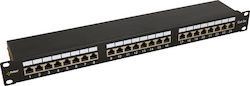 Pulsar Patch Panel για Rack 1U 19" RP-F24V5 Pulsar Patch Panel για Rack 1U 19" RP-F24V5