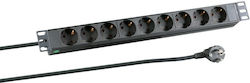 EFB EK631DE.1 Πολύπριζο Rack