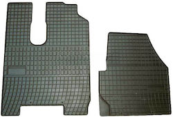 Auto Gs Front Mats 2pcs for Mercedes-Benz Actros Black