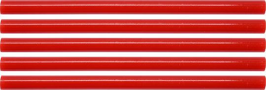 Yato Hot Glue Stick Silicone Glue Stick Red 11.2mm 5pcs
