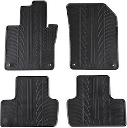 Gledring Set Față și Spate 4 Bucăți Pentru Volvo XC 60 2017 Negru