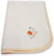 Figlio Bino Elephant Waterproof Changing Pad White 50x70cm.
