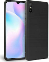 Tech-Protect Icon Back Cover Σιλικόνης Μαύρο (Redmi 9A)