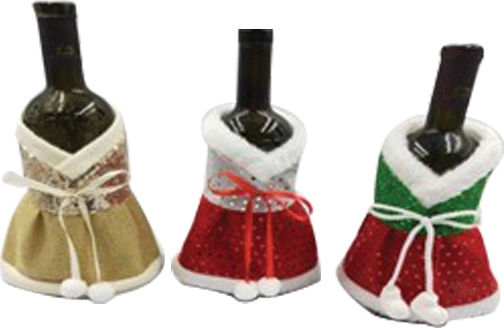 AGC Christmas Bottle Cover Length 20cm. (Μiscellaneous Designs)