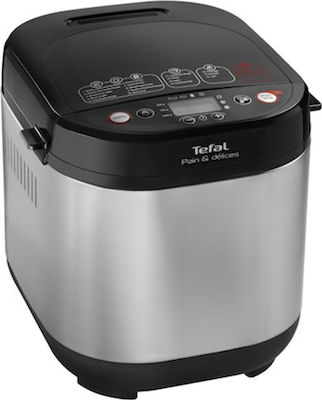 Tefal Pain et Delice Αρτοπαρασκευαστής 700W Χωρητικότητας 1000gr με 20 Προγράμματα