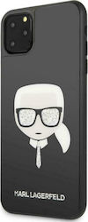 Karl Lagerfeld Iconic Glitter Karl's Head Umsch...