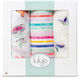 Lulujo Garden Friends Πάνες Αγκαλιάς από Μουσελίνα Πολύχρωμο 120x120εκ. 3τμχ