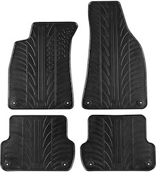 Gledring Set Front and Back 4pcs for Seat Exeo 2001 2006 Black