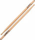 Zildjian Hickory Drumsticks Drums Series Wood 2B with Tip Shape Oval