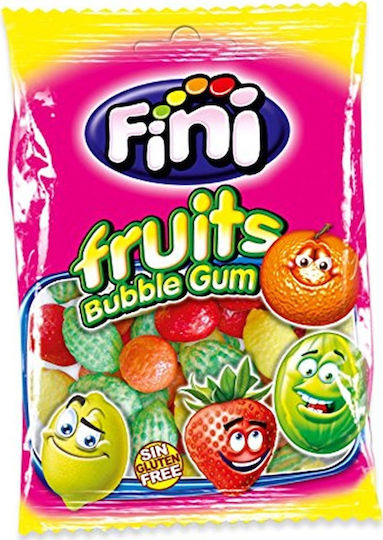 Fini Chewing gum Fruits Bubble with Flavor Fruit 1pcs 100gr