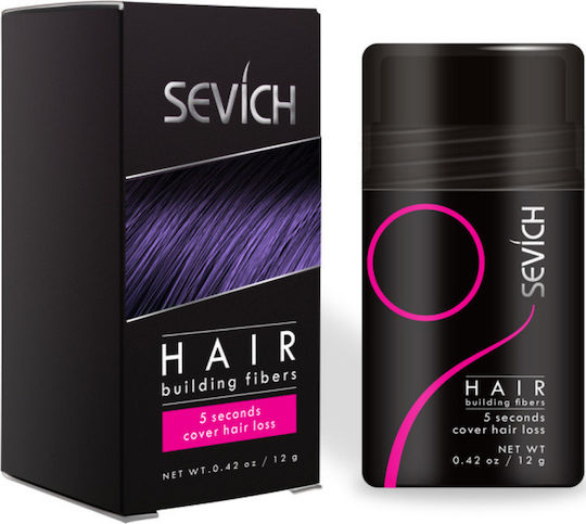 Sevich Hair Building Fibers with Keratin Hair Building Auburn 12gr