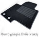 Cik Set of Front and Rear Mats 4pcs for Volvo XC 70 2017 Black