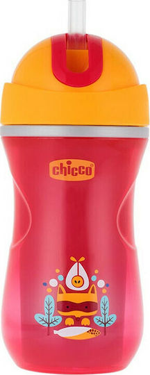Chicco Baby Cup Sport made of Plastic Red 266ml for 14m+m+