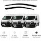 Heko Set of Windbreakers Front Car Dark Fime for Peugeot Boxer Fiat Ducato Citroen Jumper 2pcs