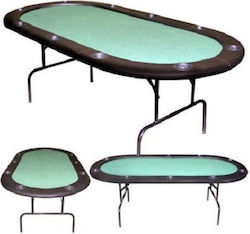 Vag Elegance Foldable Green Poker Table