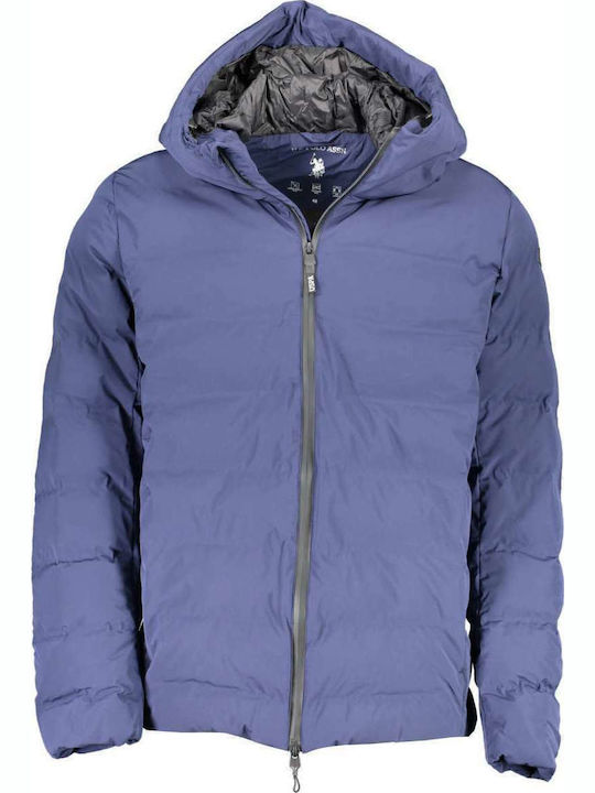 Winter Jacke Puffer Blau