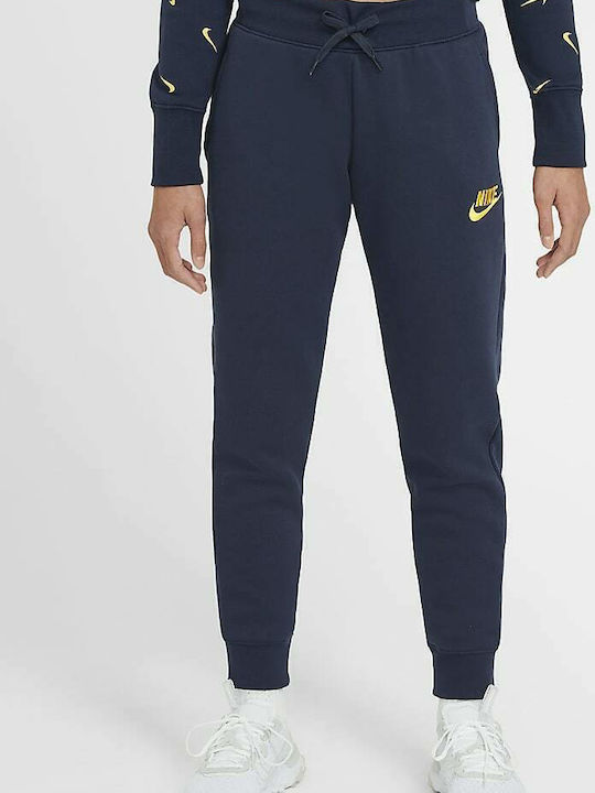 Nike Παντελόνι Φόρμας για Κορίτσι Μπλε