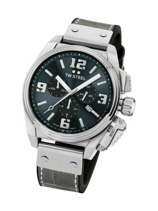 TW Steel Canteen Ceasuri Bărbați 46mm Cronograf...