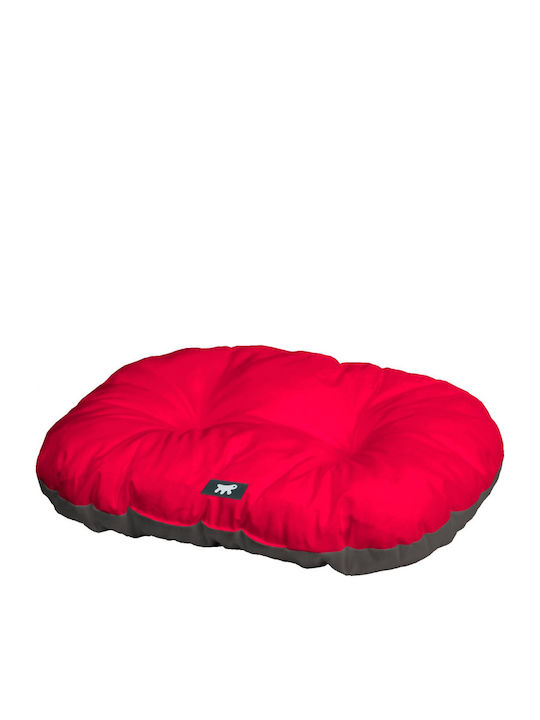 Ferplast Relax Μαξιλάρι Σκύλου Οβάλ Κόκκινο 43x30εκ.