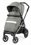 Peg Perego New Book Adjustable Baby Stroller Suitable for Newborn City Grey 10.8kg 02963BA53PL00