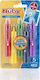 Nuby Bath Time Crayon Μαρκαδόροι Μπάνιου για 3+ Μηνών 5τμχ