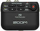 Zoom F2 Single Channel Battery Powered Portable Audio Digital Recorder with Memory Card and USB Power Supply for 15 Hours Recording Black