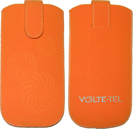 Volte-Tel Beutel Slim Loop ML Beutel bis 4" Orange 8117640