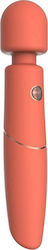 Dream Toys Charismatic Clarissa Vibrating Massage Wand Coral