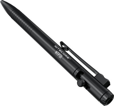 NiteCore Στυλό Rollerball Tactical με Μαύρο Mελάνι Multifanctional Tactical