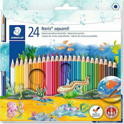 Staedtler Noris Aquarell Ξυλομπογιές Ακουαρέλας 24τμχ