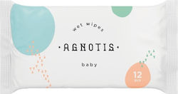 Agnotis Wet Wipes Pocket 12τμχ