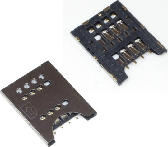 Sony Υποδοχή Κάρτας Sim Ασημί