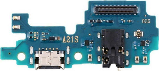 Καλωδιοταινία με Πλακέτα Φόρτισης & Audio Jack (Galaxy A21s)