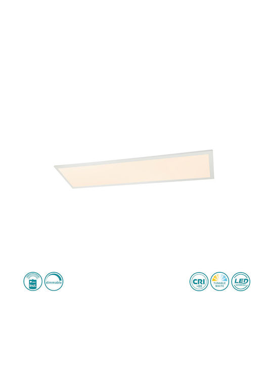 Globo Lighting Rosi Parallelogramm Vertieft LED Panel 40W