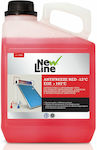 New Line Antifreeze Red -12°C + 102°C Lichid antigel pentru încălzitor solar de apă 3L