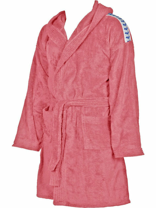 Arena Core Soft 002016-901 Kids' Swimming Bathrobe Cotton Pink