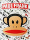 Back Me Up Folder with Rubber Band for Paper A4 Paul Frank Animal Print Comic (Μiscellaneous Designs/Colors)