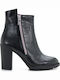 Robinson Women's Leather Ankle Boots Black