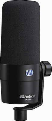 Presonus Δυναμικό Μικρόφωνο XLR PD-70 Τοποθέτηση Shock Mounted/Clip On