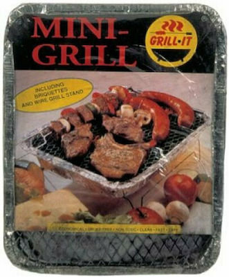 Campus Grill Gas für Camping Einweg 31x24.5x5cm