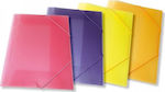 Skag Folder Transparent with Rubber Band and Ears for Paper A4 (Μiscellaneous colours)