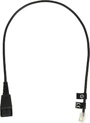 Jabra Quick Disconnect to RJ-10 Cable 0.5m 8800-00-01