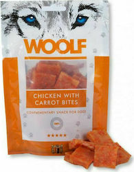 Woolf Snacks Λιχουδιά Σκύλου χωρίς Σιτηρά & Γλουτένη με Κοτόπουλο και Καρότο 100gr