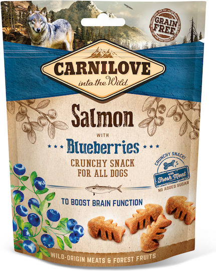 Carnilove Fresh & Crunchy Dog Treat with Salmon 200gr 020-0709