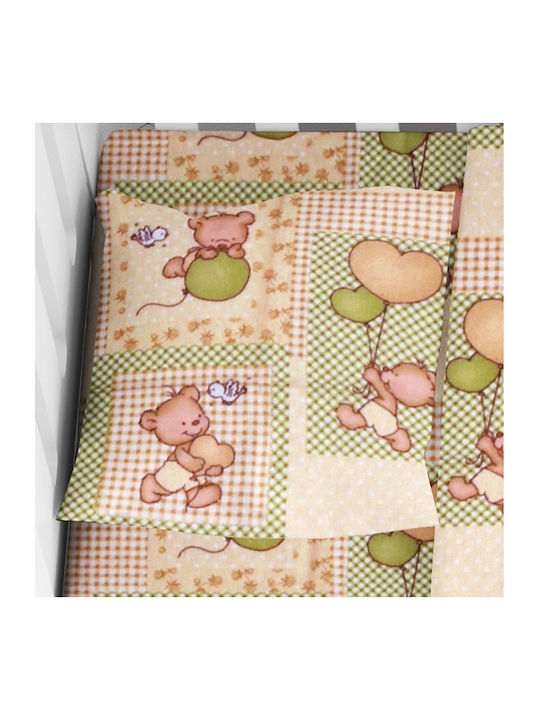 Dimcol Baloon Baby Cotton Pillowcase Beige 35x45cm